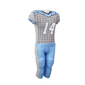 Suministro Directo de Fábrica, Uniforme de Fútbol Americano Personalizado, Transpirable, Estampado, de Manga Corta, para Adultos, Ropa Deportiva al Por Mayor - Product Image 5