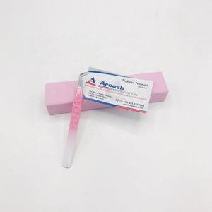 Vente en gros d'une pince à épiler professionnelle solide en acier inoxydable en forme de cœur, pointe en fibre pointue durable de couleur ombrée - Product Image 2