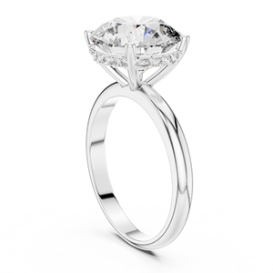 Anillo de Plata de Ley 925 con Moissanita, a la Moda - Product Image 3