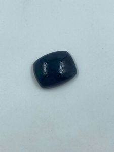 Opale noire chauffée de qualité supérieure, opale naturelle taille coussin, pierre brute 4,00 carats 12,40x15,20 MM pour la fabrication de bijoux - Product Image 2