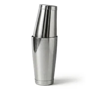 Ensemble de shaker Boston en acier inoxydable, 2 pièces, ensemble de mélange de cocktails, kit d'outils de bar robuste pour la préparation de cocktails, whisky, martini, mojito - Product Image 2