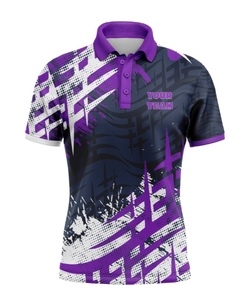 Custom OEM <b>Heat</b>-Transfer Printed Breathable Knitted Casual Solid for Shirt Wholesale Sports for Shirt Manufacturer - Product Image 2