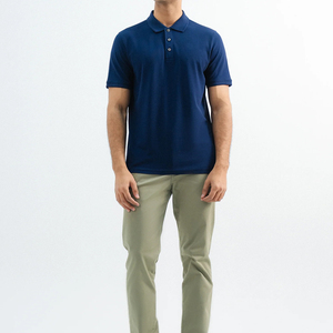 Polos para hombre de alta calidad, manga corta, piqué de algodón, recién llegados. - Product Image 1