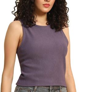 Camiseta sin mangas deportiva suave para correr, transpirable, personalizada, venta al por mayor, camisetas sin mangas para mujer, acepta piezas con logotipo personalizado, cuello redondo - Product Image 1