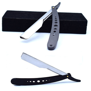 Navaja de Afeitar Plegable de Acero Inoxidable Resistente con Caja, Herramienta Profesional para Depilación Facial en Salón - Product Image 6
