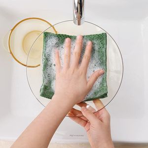 Panni da Cucina Ultra Morbidi in 100% Cotone a Nido d'Ape, Asciugatura Rapida, 30x30 cm, Confezione da 6, Verde Erba, Asciugamani Assorbenti per Pulizia - Product Image 2