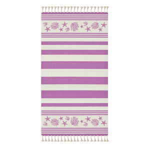 Serviette de plage turque imprimée avec un design magnifique, taille et couleur personnalisées, forme rectangulaire, serviette en coton doux Fouta - Product Image 2