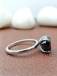 Anillo de Compromiso y Boda D'VINS JEWELS, Diseño Ovalado Moderno, Corte Brillante, Color D, Chapado en Oro Rosa, con Diamantes Cultivados en Laboratorio - Product Image 4