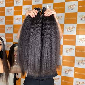 ผมต่อผมตรงผมมนุษย์แท้ทรงตรงม้วนผมทรงตรง - Product Image 6