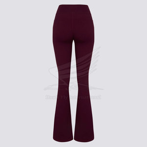 Nouvelle Collection – Legging Évasé Confortable pour Femme, Respirant et Écologique, en Spandex/Polyester, Faible MOQ - Product Image 2