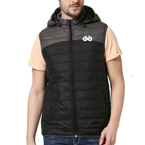 Gilet matelassé pour homme, design personnalisé, chaud, écologique, vêtements d'hiver, gilet matelassé pour homme, vente en gros - Product Image 1