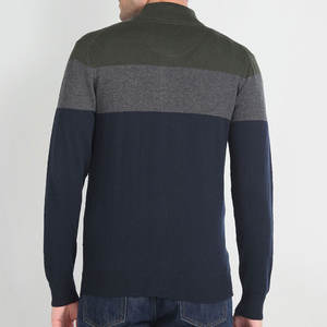 Suéter de Cuello Alto para Hombre, de Lana/Viscosa, Cómodo y Suave, con Cierre de Cremallera, Tejido para Invierno, Elegante - Product Image 3