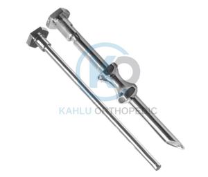 Ensemble d'instruments chirurgicaux orthopédiques pour canules, trocares et obturateurs, finition polie brillante, pour diagnostic et injection, par KAHLU ORTHOPEDIC - Product Image 2