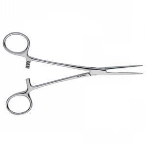 Pince de serrage et hémostase Options droites et courbes en acier Pince Kelly 14 cm Instrument médical de 5.5 pouces - Product Image 2