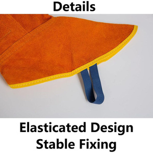 Couvre-chaussures et guêtres de protection en cuir de vachette résistant aux flammes, pour le soudage, protection de niveau D, résistant à la chaleur 500-1000°C - Product Image 4