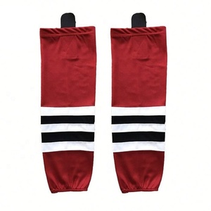Chaussettes de hockey sur glace Meilleures ventes Chaussettes de hockey sur glace de haute qualité personnalisées par sublimation Chaussettes de hockey sur glace bon marché pour hommes - Product Image 3