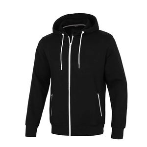 <b>Men</b> Heavyweight Sherpa Fleece-Lined Full Zip Hooded Classic Tech Eco-Friendly Solid Anti-Wrinkle Anti-Pilling Winter Hoodie - Product Image 2