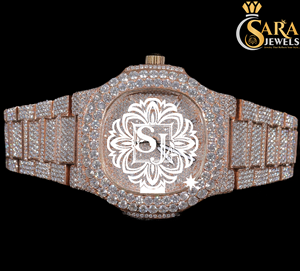 Gran oferta, colección de joyería fina para hombre a la moda antigua, Baguette cuadrada, relojes de diamantes naturales, cristal de acero inoxidable para cada - Product Image 4