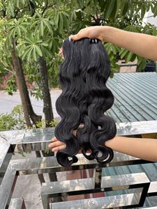 Paquets vietnamiens de vague de corps de cheveux humains couleur naturelle de prix de gros pour la femme noire - Product Image 3