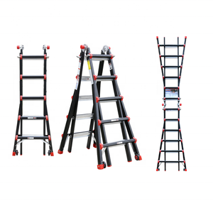 Escalera Plegable Combinada de Aluminio EN131 VIETLADDERS, Bisagra Resistente, 1 Año de Garantía, Multiusos, Industrial, Portátil, para Uso en Hoteles - Product Image 6