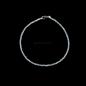 Pulsera de Labradorita Natural con Cuentas de 2MM, Pulsera de Piedras Preciosas de Labradorita Redondas Microfacetadas para Mujer, Joyería de Cristal Curativa al por Mayor - Product Image 6