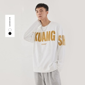 Sweat-shirt d'hiver unisexe en molleton épais polyester/coton à col rond imprimé avec motif 3D doublé – Vente en gros - Product Image 5