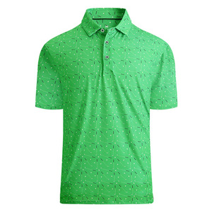 Chemise à manches courtes pour homme, verte, 100% coton, respirante, style décontracté - Product Image 4