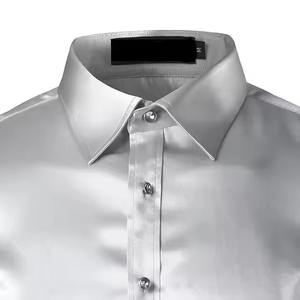 Camisa de Manga Larga de Algodón Premium para Hombre, Suministro al por Mayor OEM, Camisa Casual de Manga Larga con Logotipo Personalizado, Fabricante Mayorista - Product Image 5