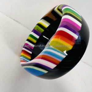 Handcrafted Vintage Angel Style <b>Resin</b> Craft for Women Customized High-End Customized Handcrafted Cufflink and Bangle From India - Product Image 1