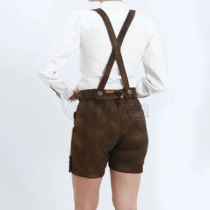 Shorts de Lederhosen para Mujer, Inspirados en el Oktoberfest Alemán, Ropa para Festivales - Product Image 2