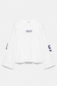 Wholesale Women’s Custom Printed Full Sleeve T <b>Shirt</b> Premium Casual <b>Long</b> Sleeve <b>Tee</b> Custom Design Private Label Clothing - Product Image 5