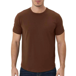 T-shirt Homme Slim Fit Personnalisé OEM ODM – Qualité Supérieure, Manches Courtes, Tissu Tricoté, Séchage Rapide, Coupe Classique - Product Image 1