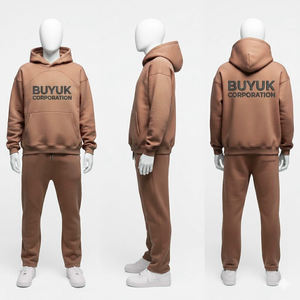 Survêtement Streetwear et Sportswear 100% Nylon Délavé à l'Acide, Vente en Gros, Personnalisé, pour Hommes, avec Hoodie Oversize et Pantalon Baggy, Léger - Product Image 5