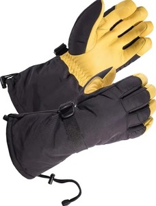 Gants de ski isolés en polyuréthane, imperméables, coupe-vent, avec fermeture à cordon, unisexes, pour le ski de fond et la randonnée en hiver - Product Image 2