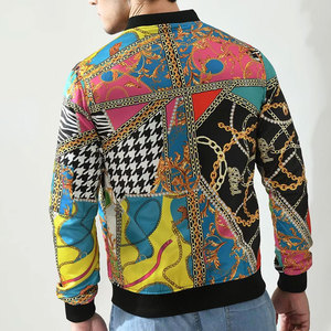 Custom Vintage 100% Polyester Satin <b>Baseball</b> <b>Bomber</b> <b>Jacket</b> with Stand Collar Zipper Closure Front Logo Winter Washed Techniques - Product Image 6