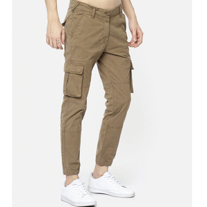 Trendy New Design Men's Lightweight Casual Canvas Cargo Pants Polyester/Cotton <b>Windproof</b> Comfortable - Product Image 4