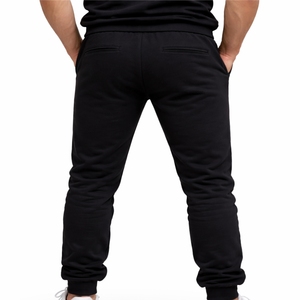 Ensemble de survêtement d'hiver personnalisé pour homme, à capuche, color block, 100 % coton, pull et pantalon de jogging, épais, respirant, taille élastique - Product Image 6