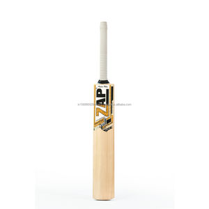 Batte de cricket en saule du Cachemire ZAP Drive de qualité supérieure, durable, avec poignées, taille 2, pour le sport, provenant d'un fournisseur indien. - Product Image 1