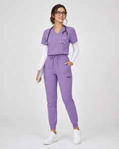 WABSON SPORTS Unisex Cotton Jersey <b>Scrubs</b> <b>Sets</b> for Hospital Use with Needle Detection and Seamless Fusing - Product Image 6