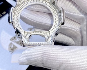 Reloj G-Shock DW6900 Personalizado con Diamantes, Estilo Diver, Analógico, Acrílico, Lujoso, Hip Hop, Digital, para Hombre, Moda Urbana - Product Image 1