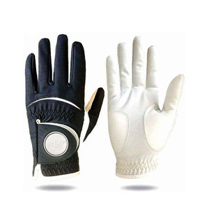 Guantes de Golf de Cuero Genuino para Hombre, Paquete de 2, Mano Izquierda, Cuero Cabretta Suave de Primera Calidad, Correa de Muñeca Ajustable - Product Image 3