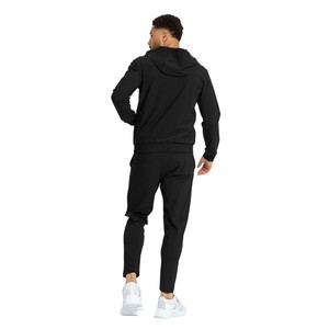Men's Lightweight Hooded 2-Piece Polyester Fabric Breathable Quick Dry <b>Jogging</b> <b>Suit</b> Custom Sportswear Gym Running Training OEM - Product Image 2