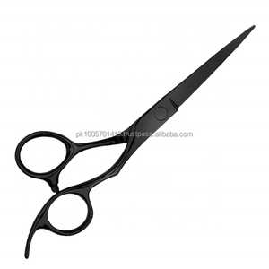 Vente en gros de ciseaux de coiffure professionnels de nouvelle conception, noirs, taille personnalisée, ciseaux à cheveux, ciseaux de barbier professionnels - Product Image 4