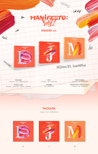 ENHYPEN - 3ER MINI ÁLBUM [MANIFESTO: DAY 1] ÁLBUM DE K-POP ENGENE MÁS VENDIDO EN COREA - Product Image 4