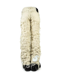 Jeans de Mezclilla para Hombre 2026 de Alta Calidad, Personalizados, de Algodón, Estilo Americano, Rotos, Desgastados, de Tiro Medio, Hiphop, Corte Acampanado, Lavado a la Piedra - Product Image 2