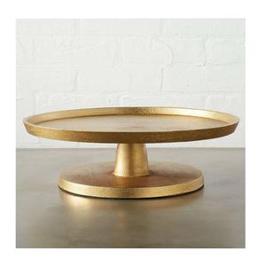 Support de présentation de gâteaux en aluminium métallique de style moderne pour la décoration de table de dessert et de mariage - Product Image 3