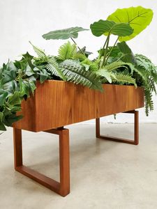 Wooden <b>planter</b> <b>box</b>, modern plant stand, indoor plant holder, wooden flower pot, succulent <b>planter</b> <b>box</b>, decorative <b>planter</b> stand, - Product Image 5