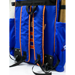 Custom Rolling Baseball <b>Backpack</b> with Telescopic Handle 4 Bat Storage Shoe Compartment and Heavy Duty <b>Wheels</b> - Product Image 6