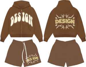 Survêtements d'été unisexes personnalisés imprimés, sweats à capuche décontractés, shorts et bermudas brodés, style unique, services de qualité supérieure inclus - Product Image 6