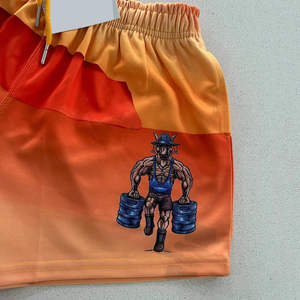 Pantalones Cortos de Fútbol Personalizados con Sublimación, Bolsillos con Cierre, Cintura Elástica de Poliéster, para Rugby y Fútbol Australiano - Product Image 4